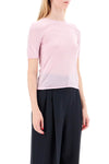 MRZ short-sleeved knit top for