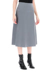 MRZ flared knit skirt