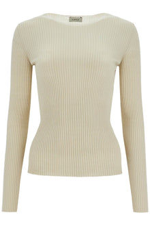  MRZ ribbed wool top with a high