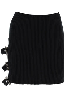  Giuseppe Di Morabito mini ribbed knit skirt in nine words