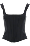 Giuseppe Di Morabito stretch wool corset top with nine words