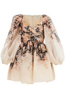  Zimmermann floral mini dress illustr