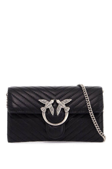  Pinko love bag chevron crossbody bag