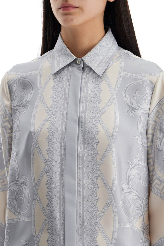 Versace silk shirt the cut of the gods