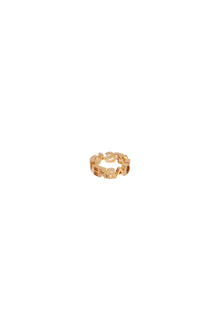  Versace ring with logo design