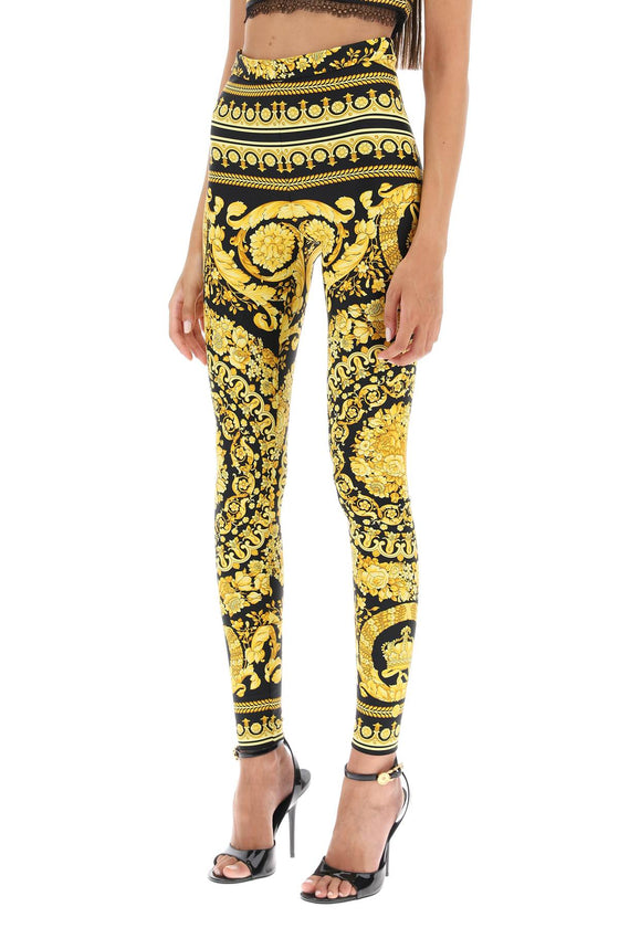 Versace barocco leggings