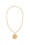 Versace biggie medusa necklace