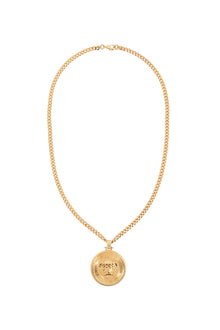  Versace biggie medusa necklace