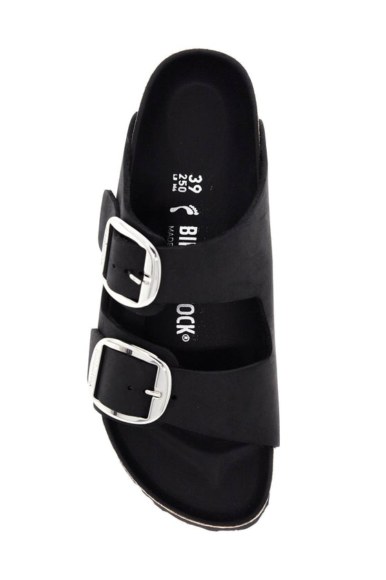 Birkenstock big buckle arizona slides