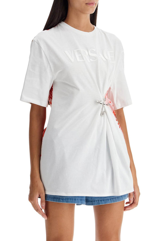 Versace "baroque sea safety pin t