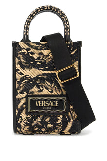  Versace mini athena barocco tote bag