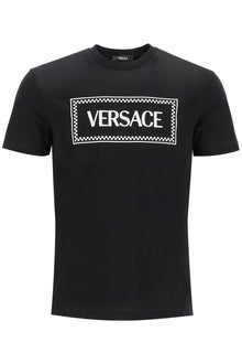  Versace embroidered logo t-shirt