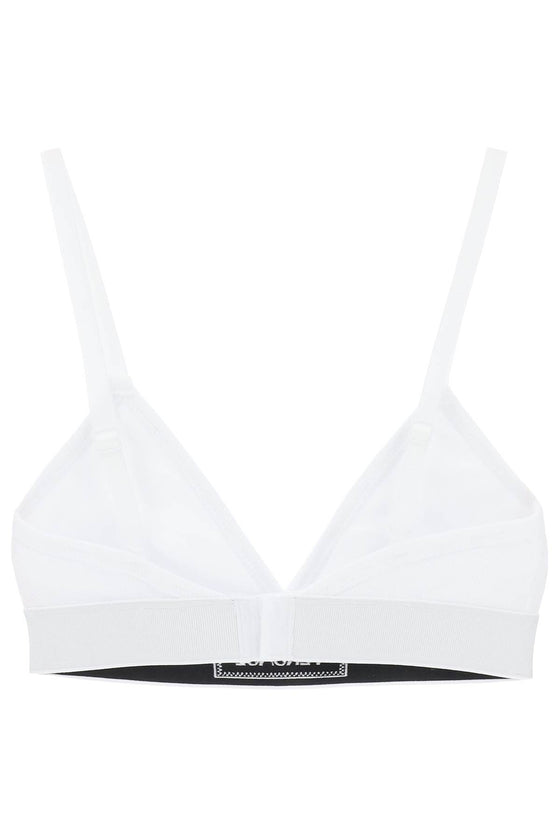 Versace '90s logo ribbed bralette