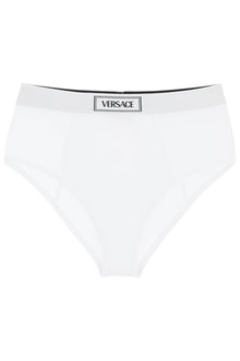  Versace ribbed briefs with '90s logo