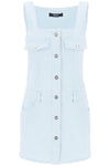 Versace "medusa mini denim dress