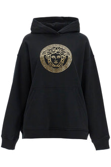  Versace hooded sweatshirt with med