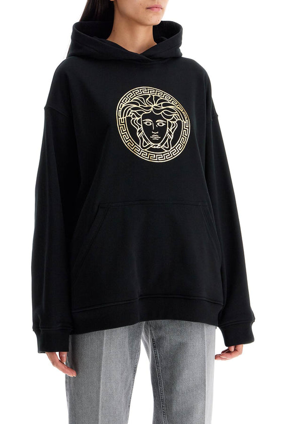 Versace hooded sweatshirt with med