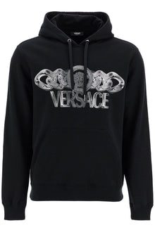  Versace 'hooded sweatshirt with medusa