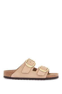  Birkenstock nubuck leather sandals sandcastle with golden buckles