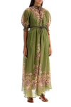 Zimmermann long ramie dress in ottie