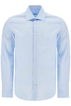 VINCENZO DI RUggIERO slim fit twill shirt for men