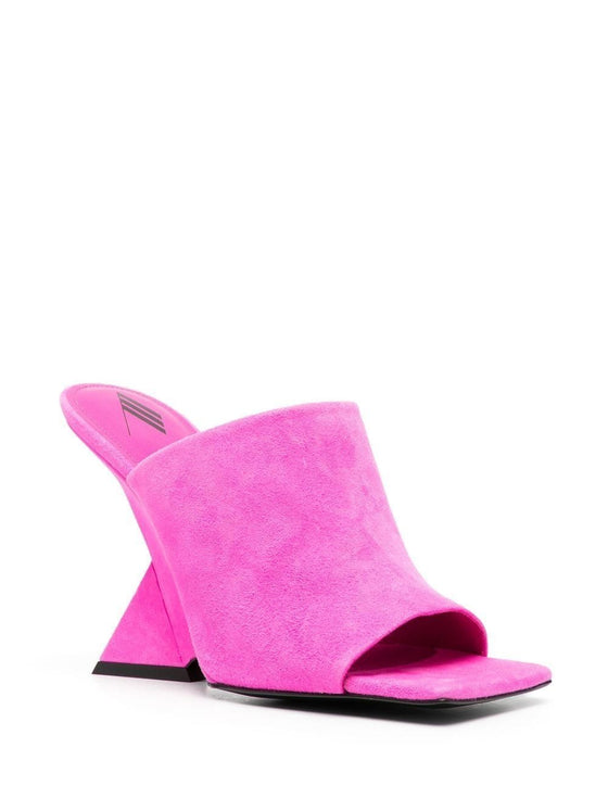 The Attico Sandals Fuchsia