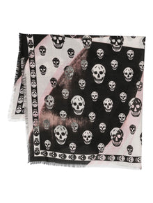  Alexander McQueen Scarfs Black