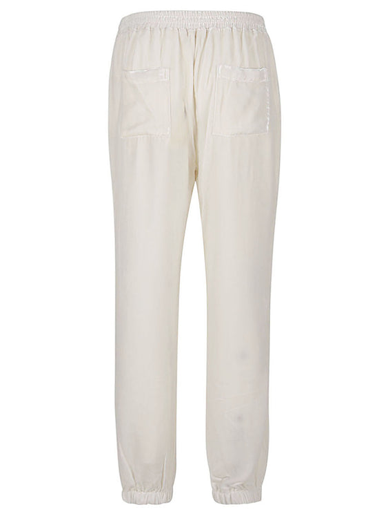 GOLD HAWK Trousers Light Grey