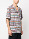 Missoni chevron-knit cotton shirt