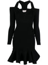 Alexander McQueen Dresses Black