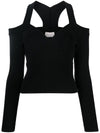 Alexander McQueen Top Black