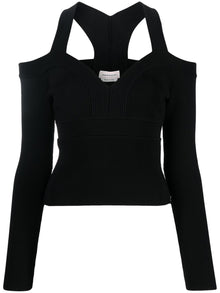  Alexander McQueen Top Black