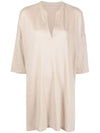 Majestic Dresses Beige