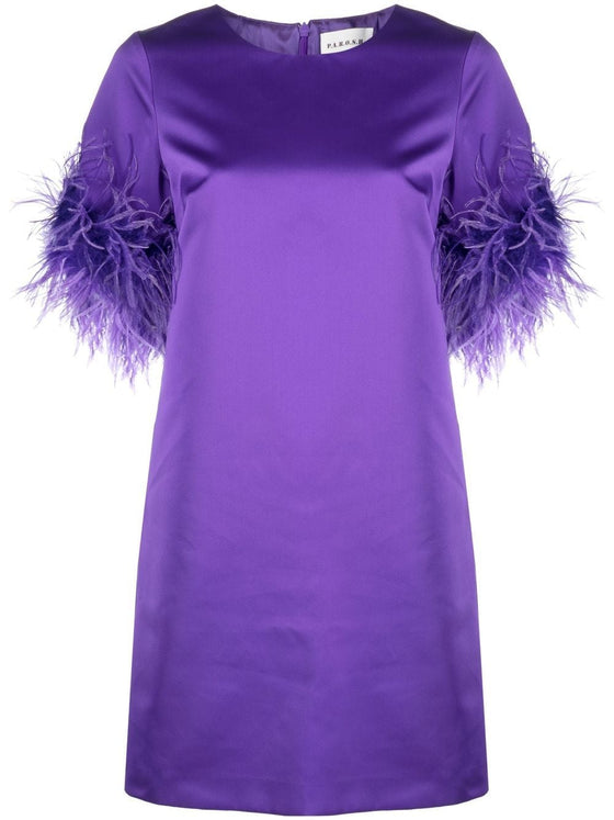 Parosh Dresses Purple