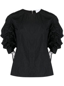  Erika Cavallini Semi-Couture Top Black