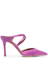 Malone Souliers With Heel Purple