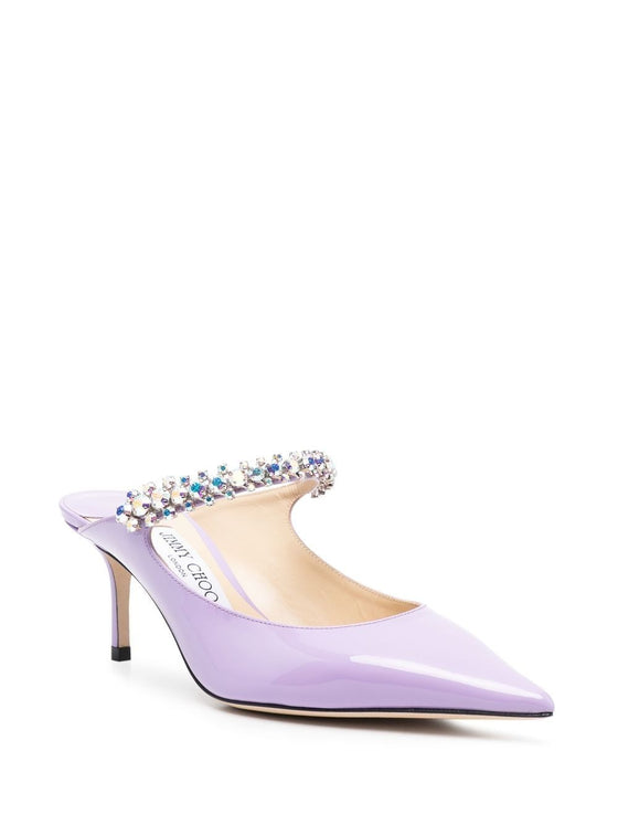 Jimmy Choo With Heel Purple