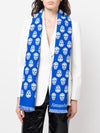 Alexander McQueen Scarfs Blue