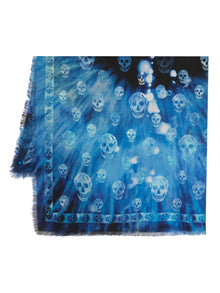  Alexander McQueen Scarfs Blue