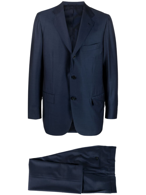 KITON PRE Suit Blue