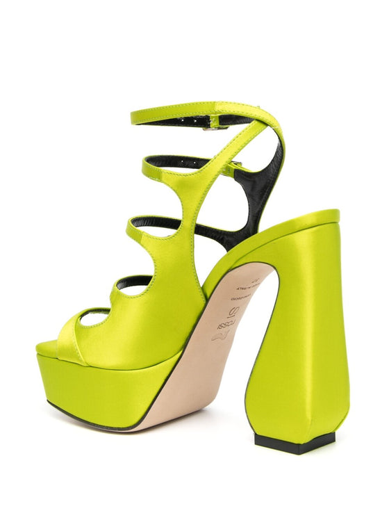 SI ROSSI Sandals Yellow