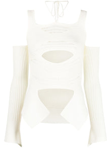  Andrea Adamo Top White