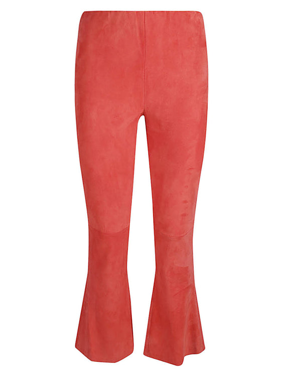 Via Masini 80 Trousers Red