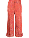 Alberto Biani Trousers Red