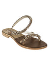 Emanuela Caruso Sandals Golden