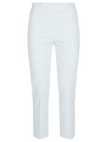  AVENUE MONTAIGNE Trousers Clear Blue