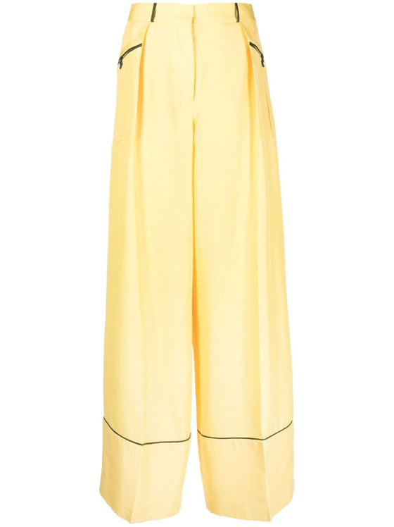 Bally Trousers Yellow