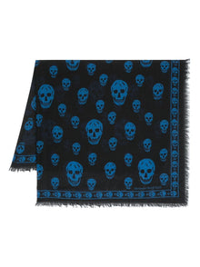  Alexander McQueen Scarfs Black