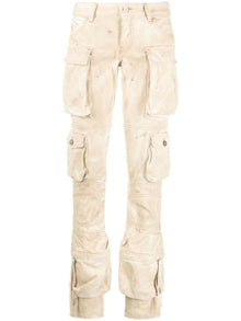  The Attico Trousers Beige