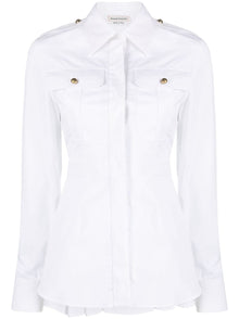  Alexander McQueen Shirts White